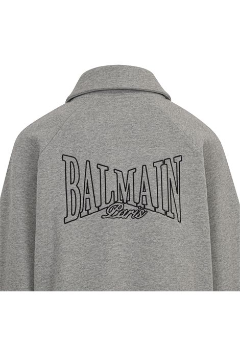 Camicia con logo BALMAIN KIDS | BZ4H20 Z3188806NE